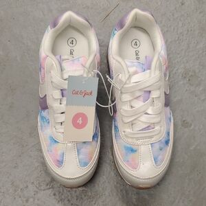 Cat & Jack Pastel Tie-Dye Sneakers